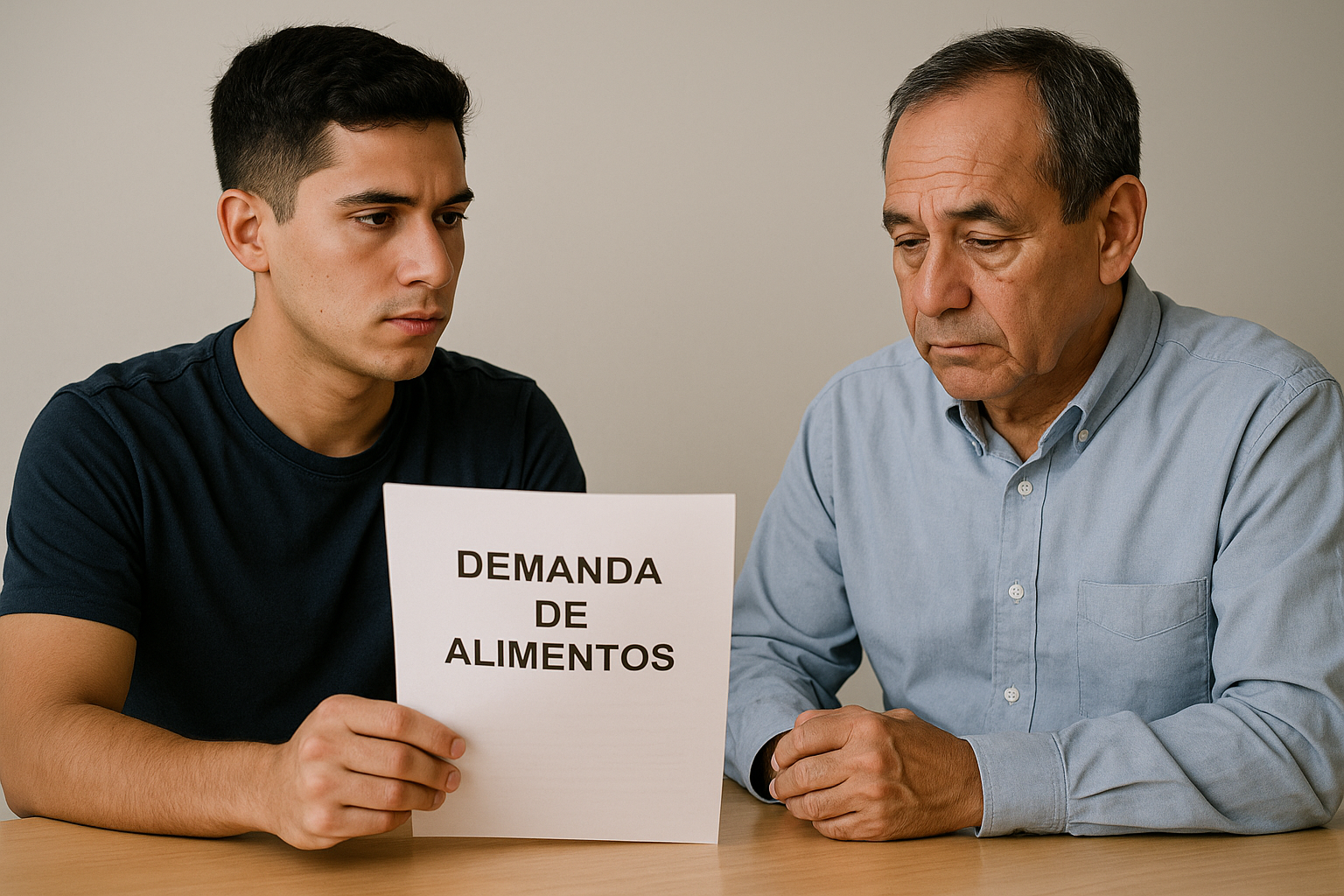 Cómo demandar alimentos a mi padre si ya soy mayor de edad